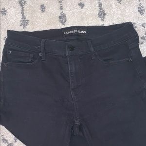 ❗️SOLD❗️ Express jean leggings size 8